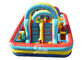 Great Fun Giant Outdoor Colorful Kids Inflatable Interactive Game For Amusement