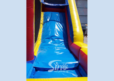 Outdoor Kids princess theme wet inflatable combo bounce house with slide from Guangzhou factory